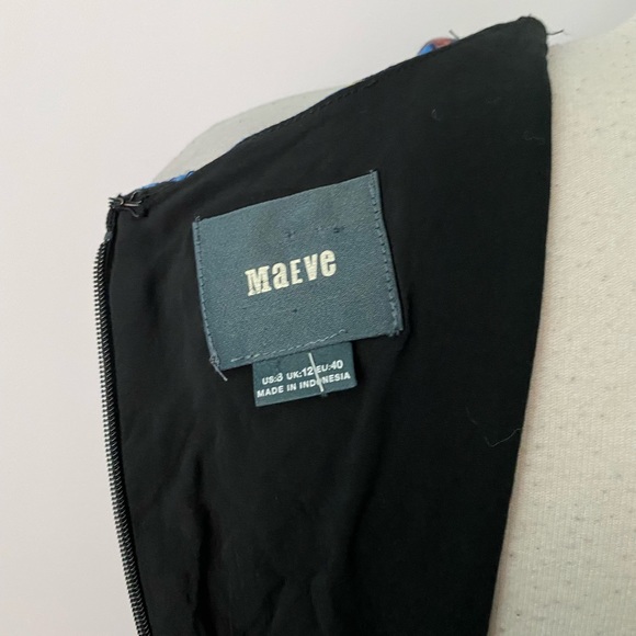 Maeve tropical midi dress off the shoulder - Picture 4 of 5